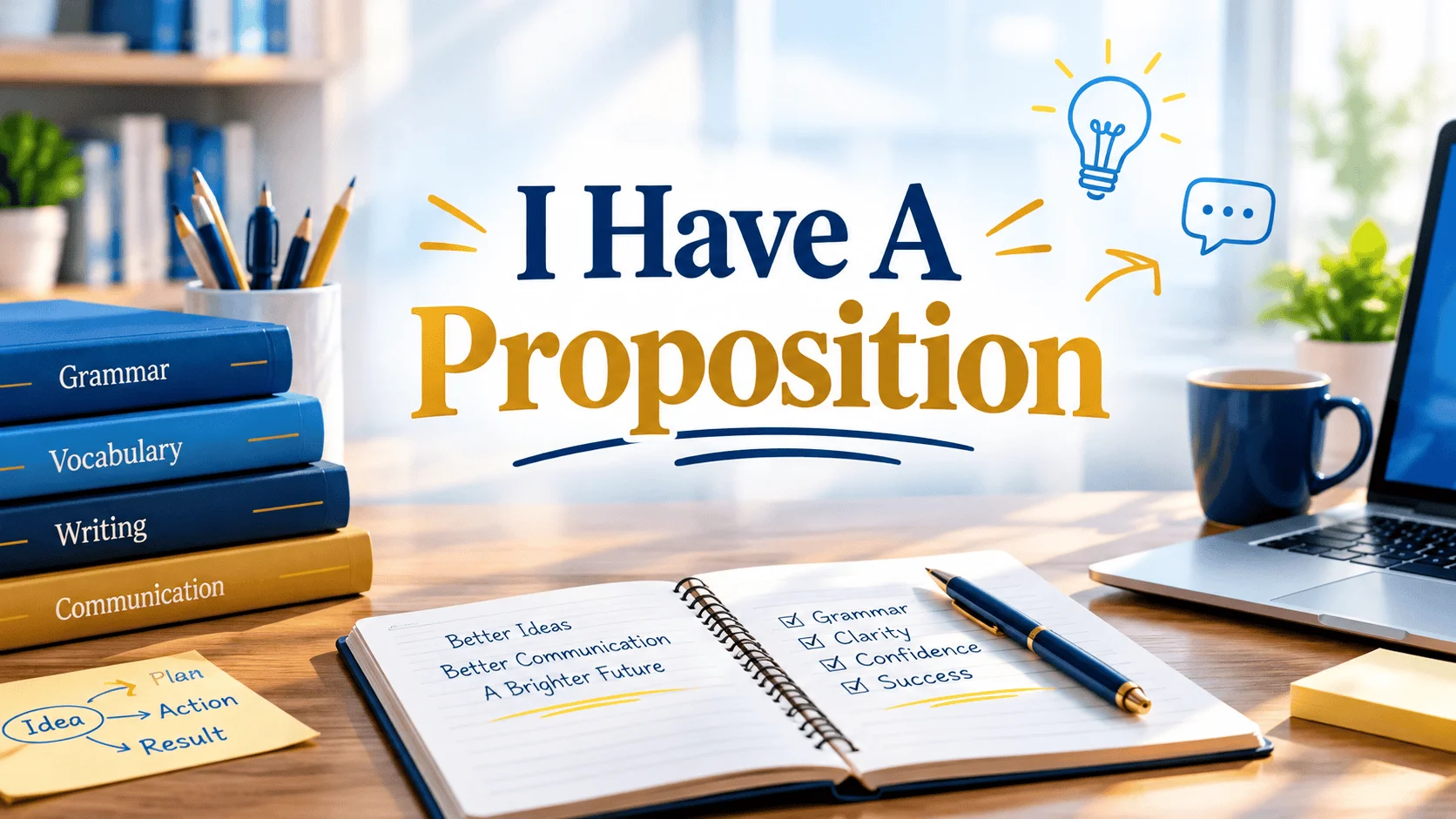 20 Other Terms For "I Have A Proposition": Meaning, Synonyms